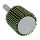 image 5 of 80 Grit 25mm Flap Wheel Disc Abrasive Sanding Pads For Drills 6mm Shank 20pc