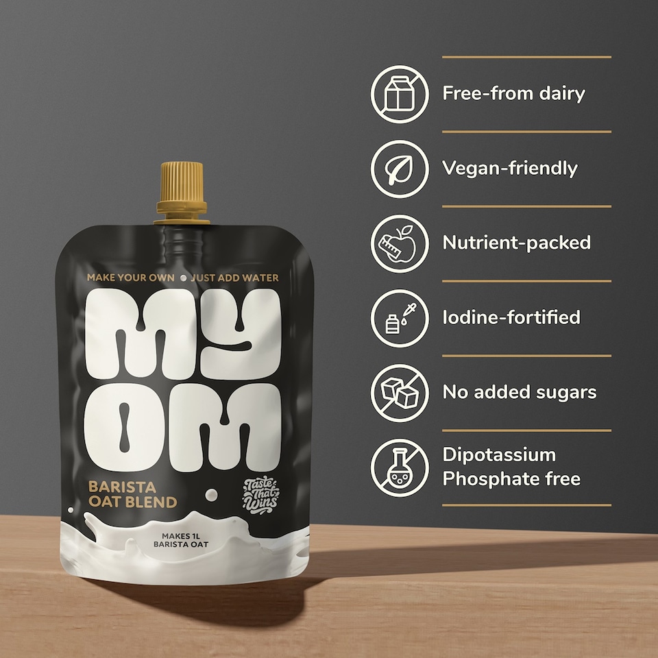 image 1 of MYOM 1L Barista Oat Drink Premix Case