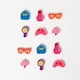 image 2 of Girlie Novelty Erasers - Pack of 12