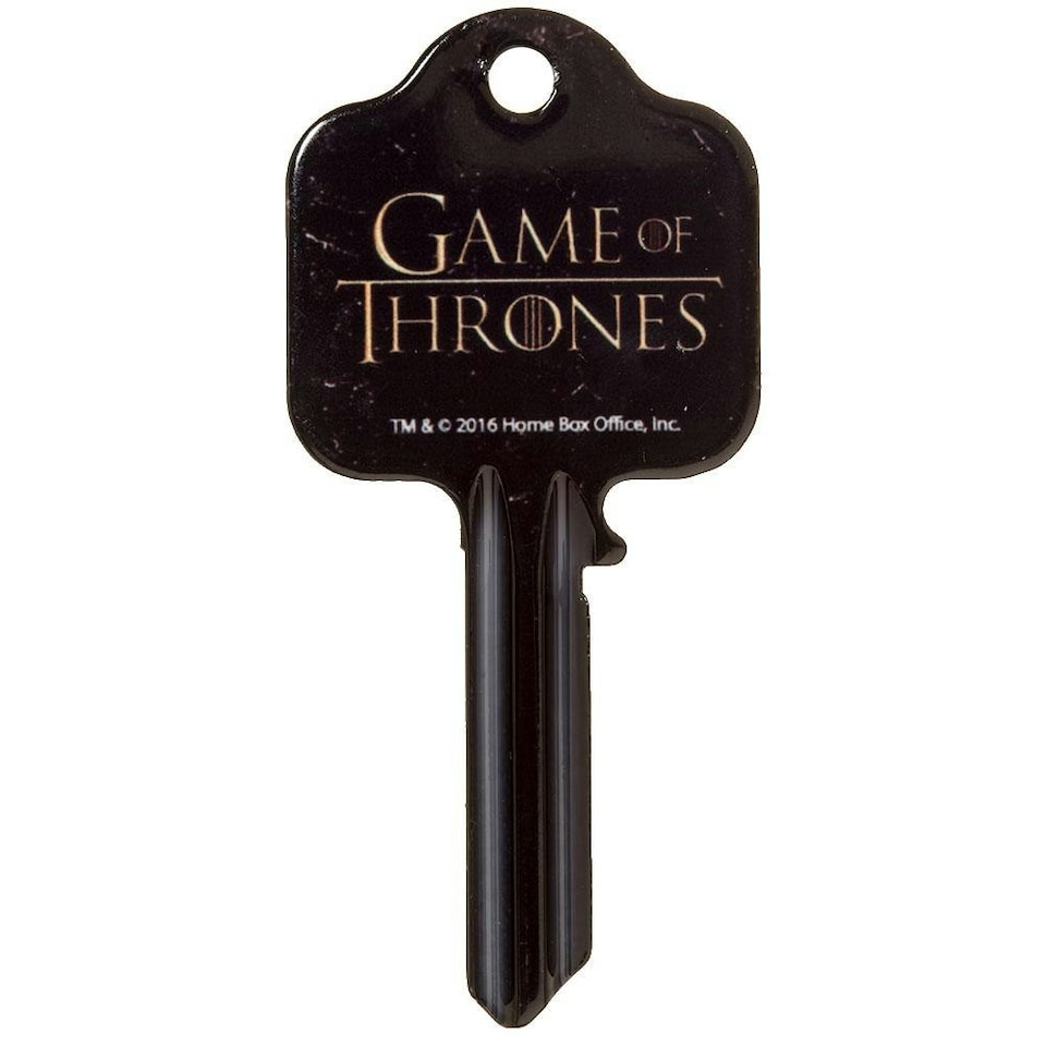 image 1 of Game Of Thrones Stark Door Key - Grey - One Size
