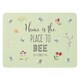 image 2 of English Tableware Company Bee Happy Set of 4 Placemats