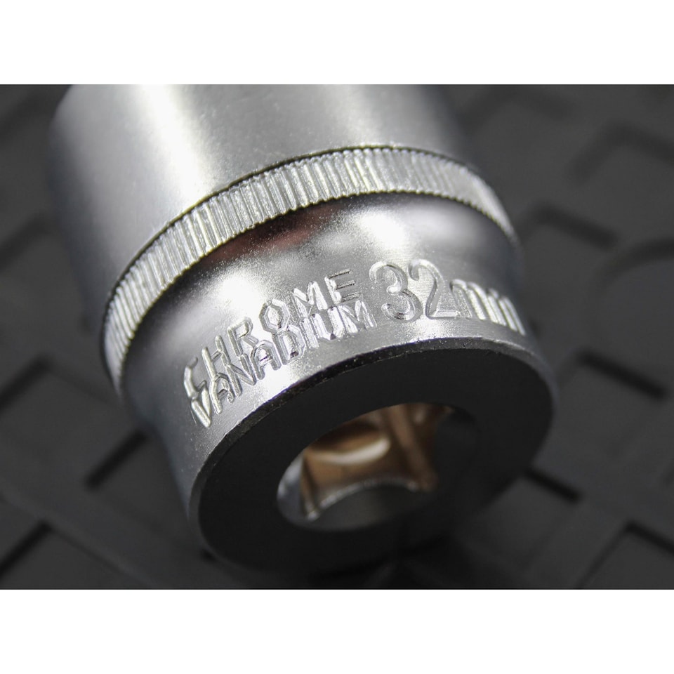 image 1 of Faithfull Hex Sockets, 1/2in Drive | Multi | Multi Colour | 32mm | 1