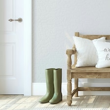 Superfresco Paintable Snow Textured White Durable Wallpaper White | White