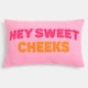 image 4 of OHS Hey Sweet Cheeks Slogan Decorative Scatter Cushion Throw Pillow
