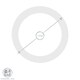 image 3 of Argon Tableware Glass Storage Jar Seals - Medium - White - Pack of 6