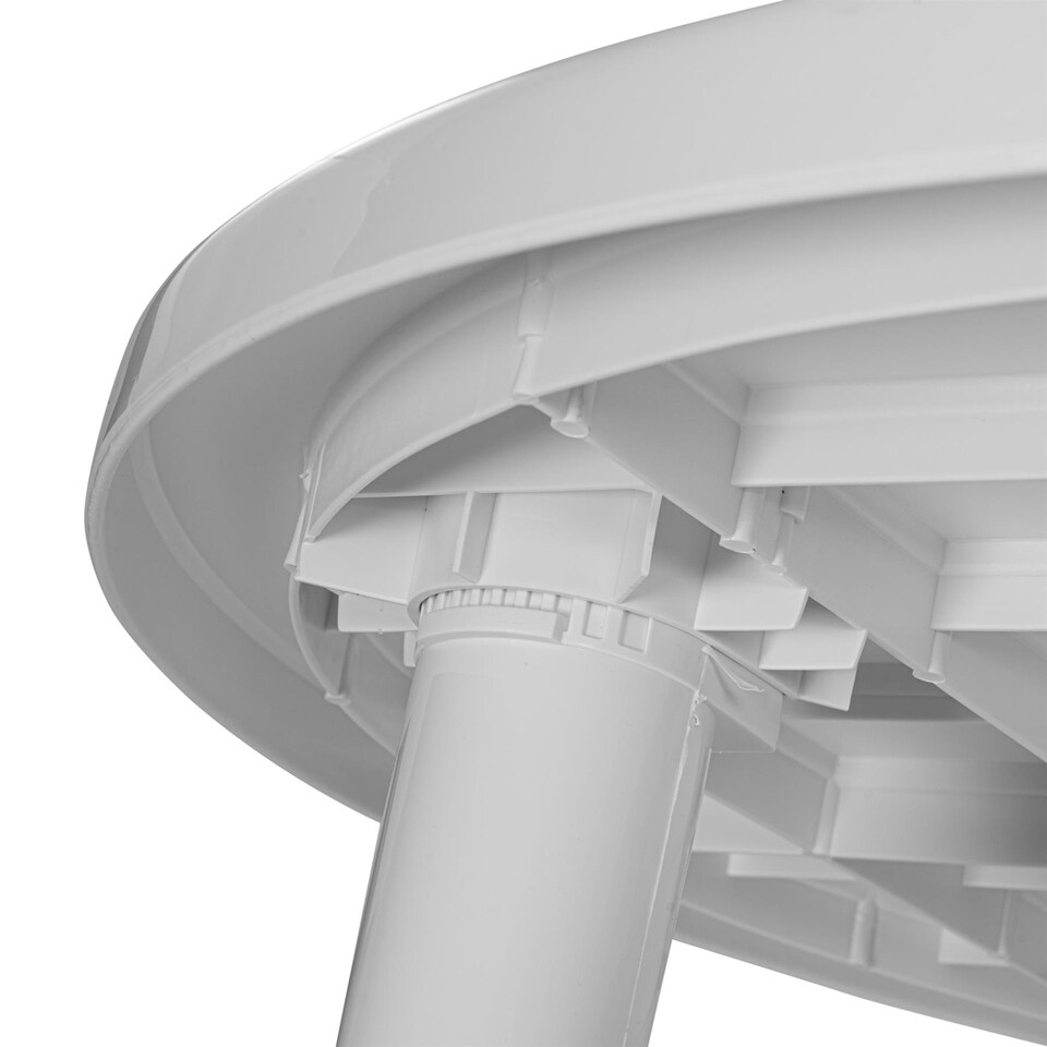 image 1 of Resol Gala 4 Seater Garden Dining Table - White | White | White