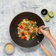 image 3 of Typhoon World Foods Non-stick Wok 31cm Black