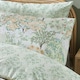 image 3 of Catherine Lansfield Forest Blossom King Duvet Set Green | Green | King