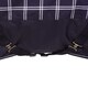 image 4 of Saxon Defiant Standard-Neck Plaid Midweight Horse Turnout Rug - Navy/White - 6´ 9"