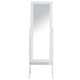 image 7 of HOMCOM Freestanding Dressing Mirror 148x47cm Adjustable Angle White Frame Home