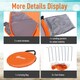 image 5 of Outsunny Portable Automatic Pop Up Beach Tent Outdoor Camp Shelter Orange