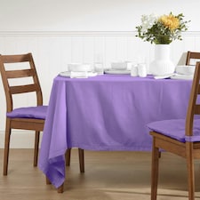Homescapes Purple Tablecloth - 178 x 300 cm Purple
