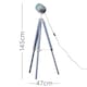 image 4 of ValueLights Starboard Grey Floor Lamp