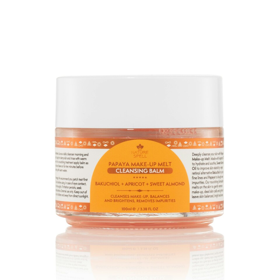 image 1 of Nature Spell Papaya Make-up Melt Cleansing Balm