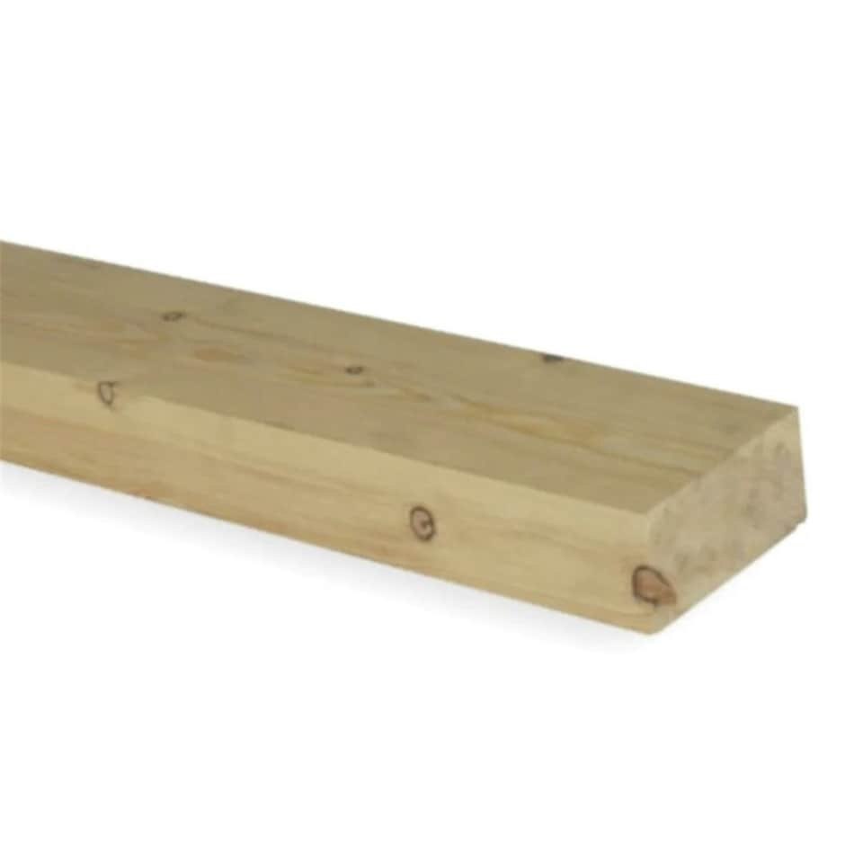 image 1 of PACK OF 5 (Total 5 Units) - 38mm x 100mm (35mm x 95mm Finish) Planed All Round Redwood Timber - 3.6m Length