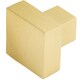 image 1 of Modern Satin Brass Cupboard Knob for Stylish Interiors - Kitchen Cabinet Knob