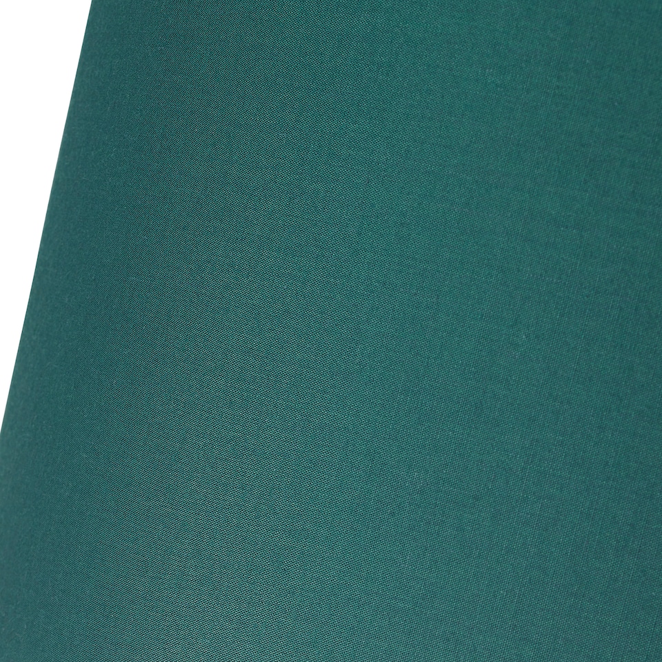 image 1 of Stylish Forest Green Cotton Fabric Lamp Shade with Inner Jungle Palm Tree Print | Green