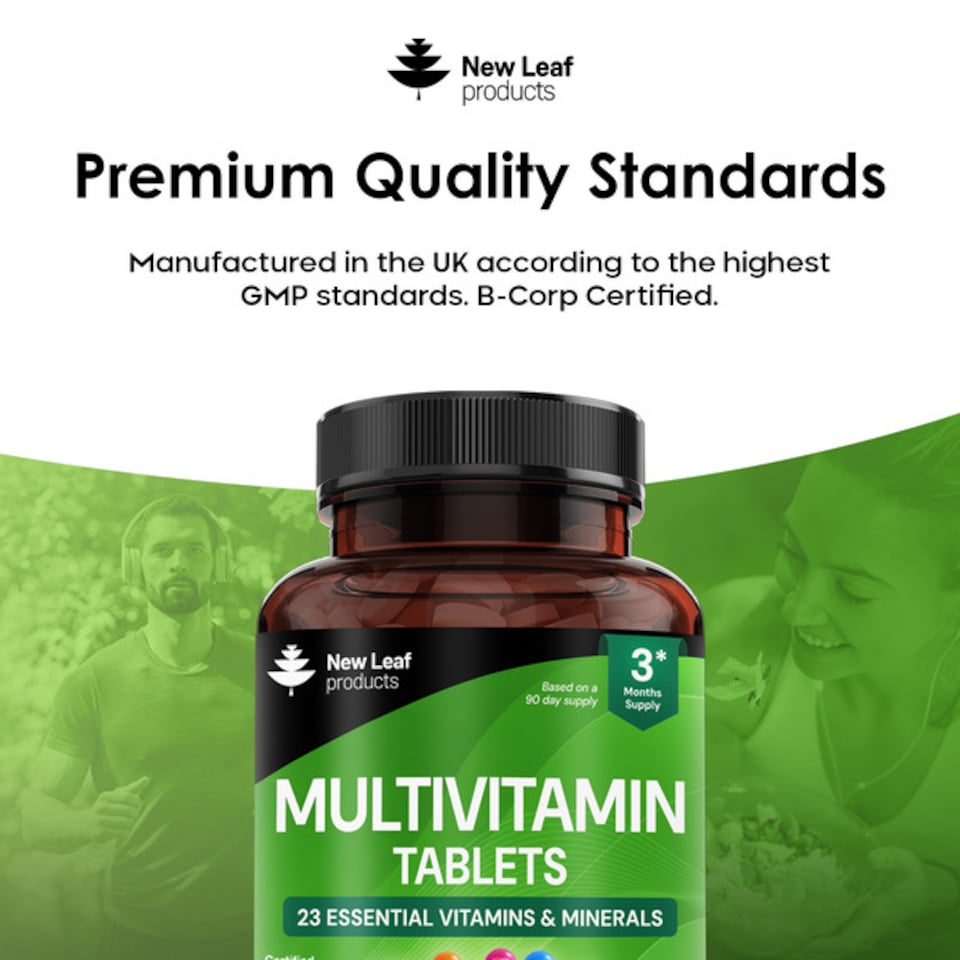 image 1 of Multivitamin Supplements  - 23 High Strength Vegan Vitamins
