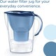 image 2 of BRITA Marella Water Filter Jug Blue (2.4L) incl. 1x MAXTRA PRO Pure Performance Cartridge