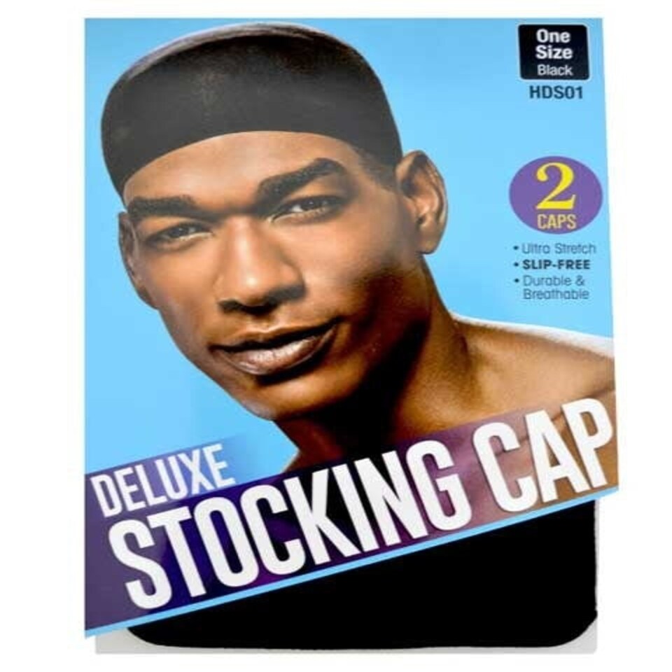 Red By Kiss Deluxe Stocking Cap Black HDS01