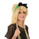 image 1 of Bristol Novelty Unisex Adults 80s Lace Headband - Green - One Size Green | One Size