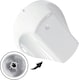 image 3 of SPARES2GO White Control Knob Switch for Hotpoint Hot-Ari SH33 SH33W SH33WS Oven Cooker x 3