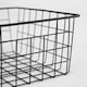 image 5 of OHS Metal Wire Multipurpose Food Pantry Storage Basket Organiser - Black