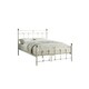 image 1 of Bayford Traditional Vintage Style White Metal Bed Frame (King)