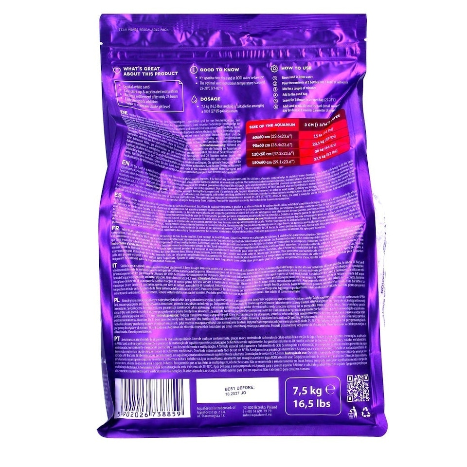 image 1 of Aquaforest AF Bio Sand 7.5kg