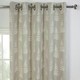 image 7 of Esher Eyelet Curtains - Grey - 117cm x 229cm
