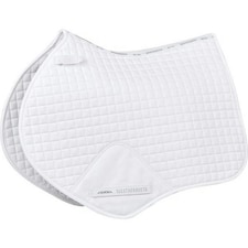 Weatherbeeta Prime Jump Shaped Saddle Pad - White - Pony