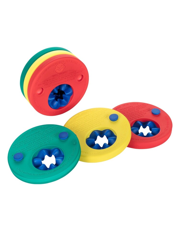 image 1 of Fashy Delphin Children's Swimming Arm Discs - Pack of 6