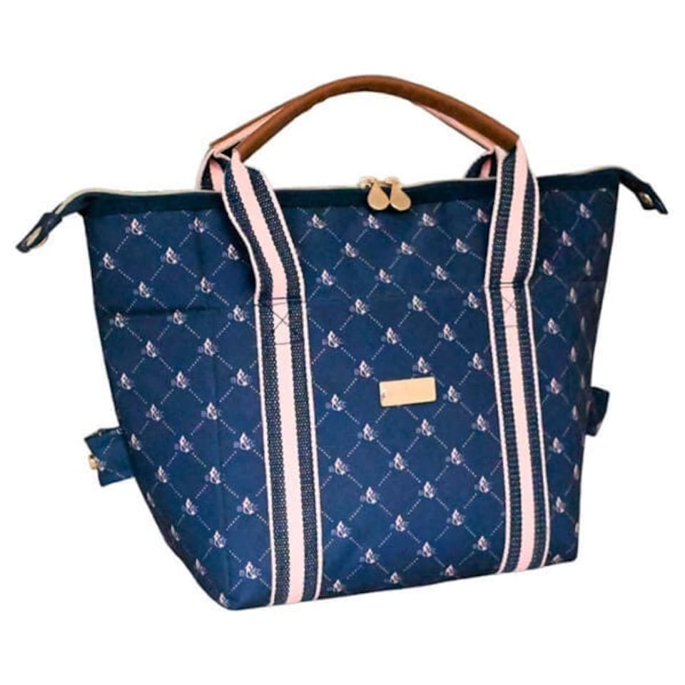 image 1 of Beau & Elliot Monogram Midnight Convertible Lunch Bag