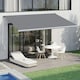 image 6 of Outsunny 4x3m Full Cassette Electric Retractable Awning for Patio Door Window 