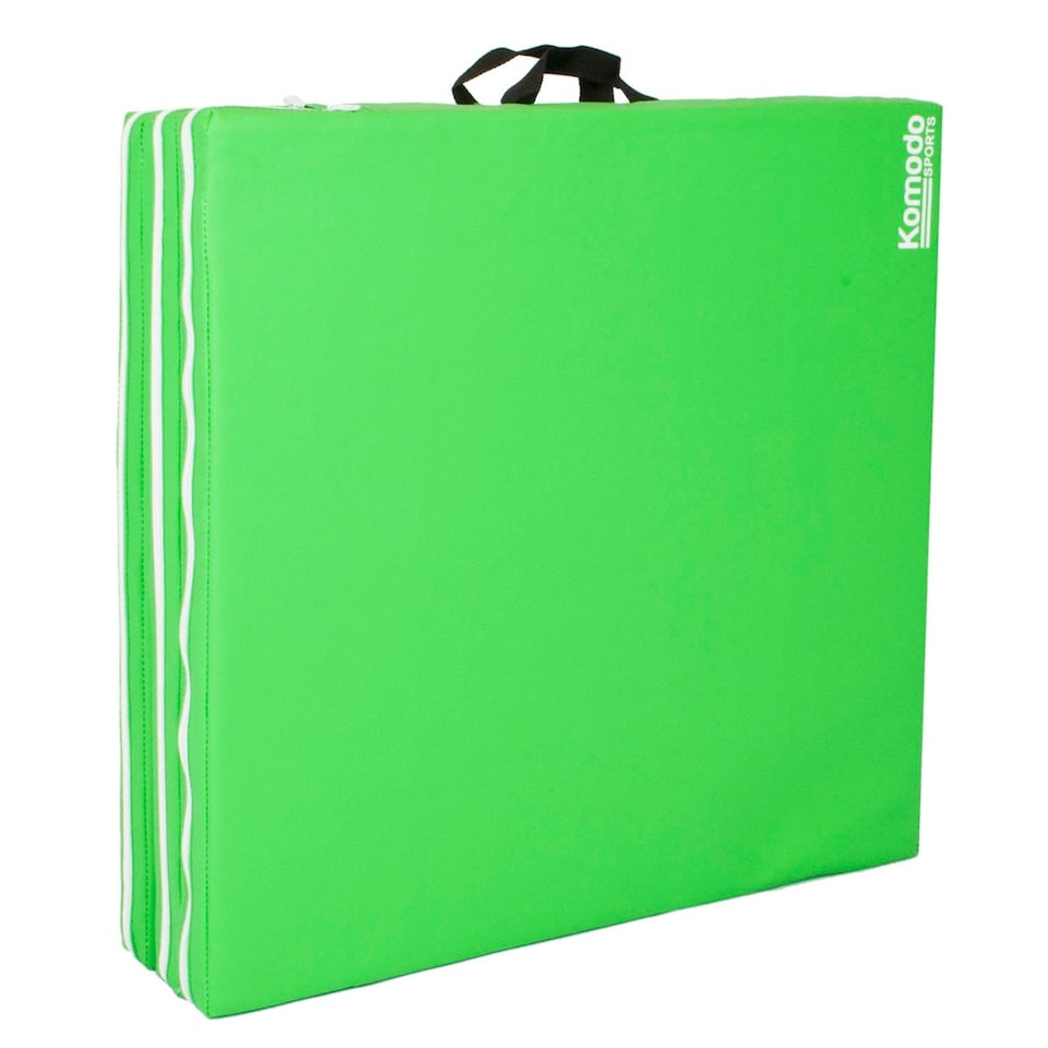 image 1 of Komodo Tri Folding Yoga Mat - Green