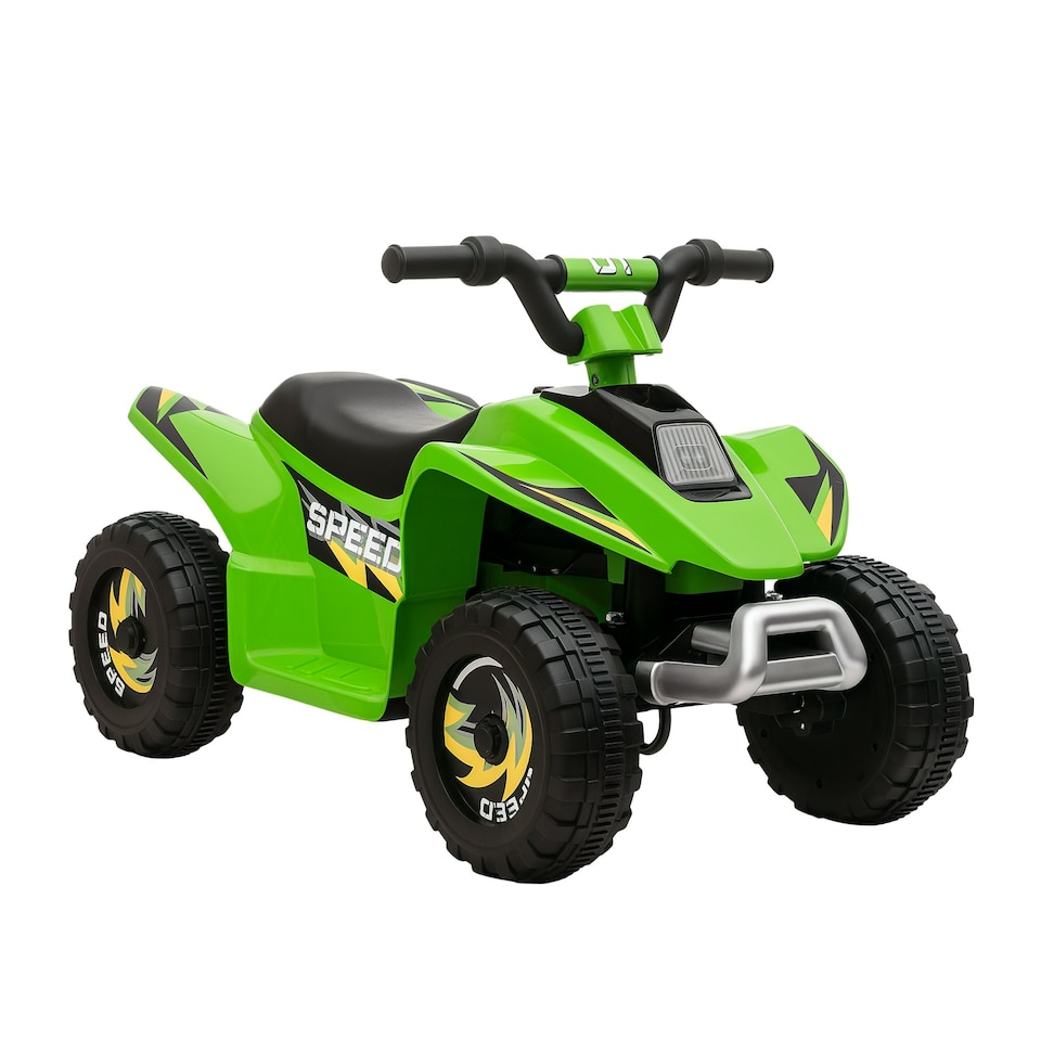 image 1 of HOMCOM 6V Kids Electric Ride on Car for 18-36 Months Toddlers Green