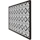 image 3 of Geometric line pattern (Picutre Frame) White | L