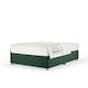 image 1 of Majestic 1000 Pocket Sprung Green Plush Velvet Divan Set Single
