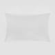 image 4 of OHS 2 x Hotel Luxury Quality Bedroom Housewife Pillowcases, 50x75cm - White