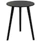 image 1 of Vida Designs Round Side Table Sofa Bedside Coffee Table, Black