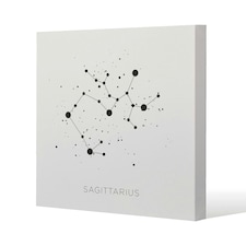 Star constellation zodiac sagittarius (canvas) 46 x 46 x 4cm