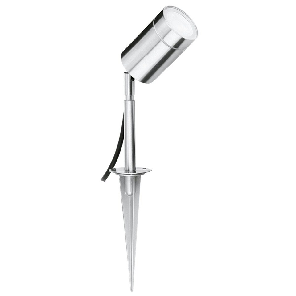 image 1 of CGC SONIA Stainless Steel Outdoor Spike Light Silver