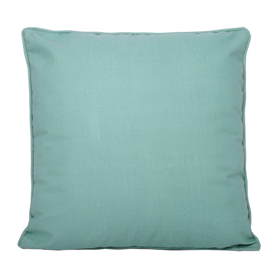 image 1 of Fusion Plain Dye Cushion Cover Teal