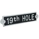 image 5 of 19th Hole Cast Iron Sign Plaque Wall Door Fence Post House Garden Yard Bar Pub