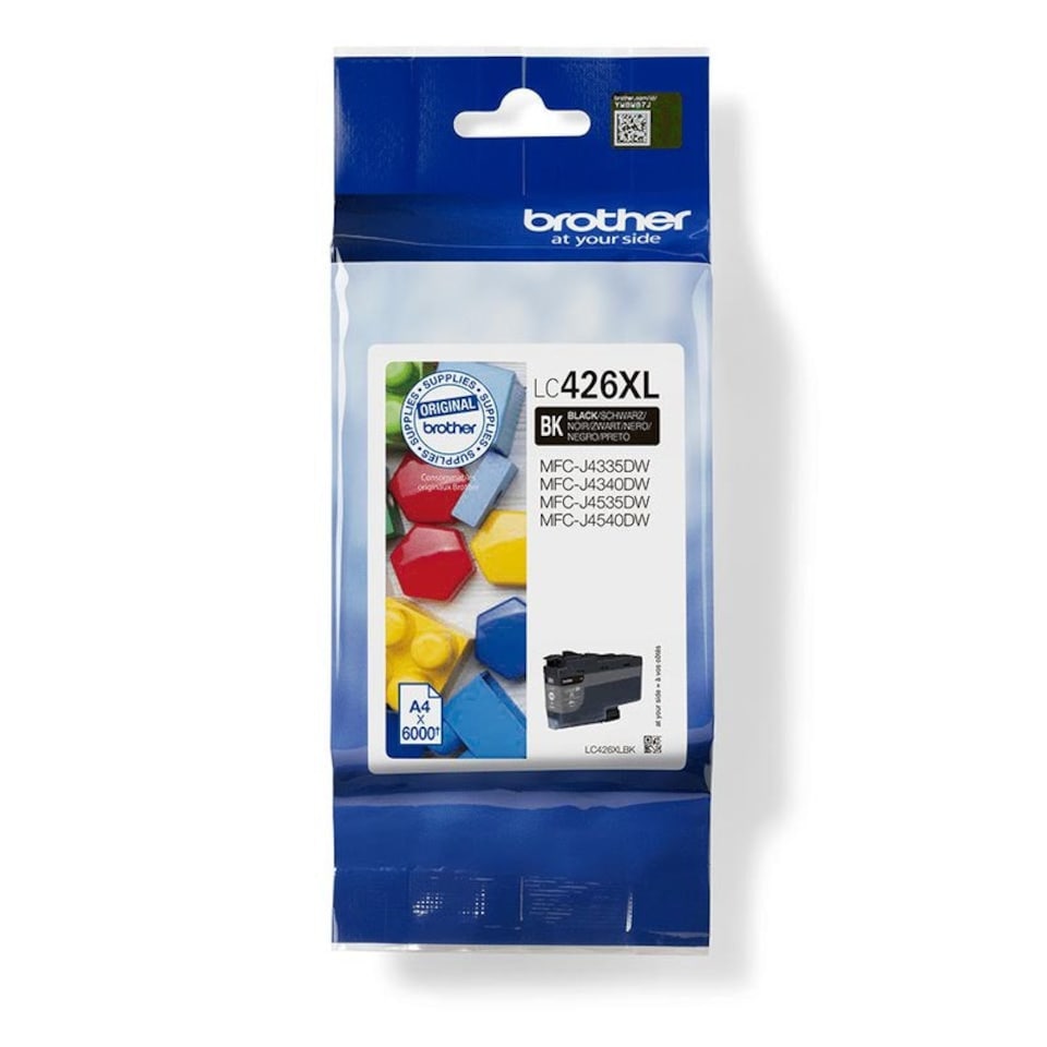 Brother Black High Capacity High Capacity Ink Cartridge 6k pages LC426XLBK N/A