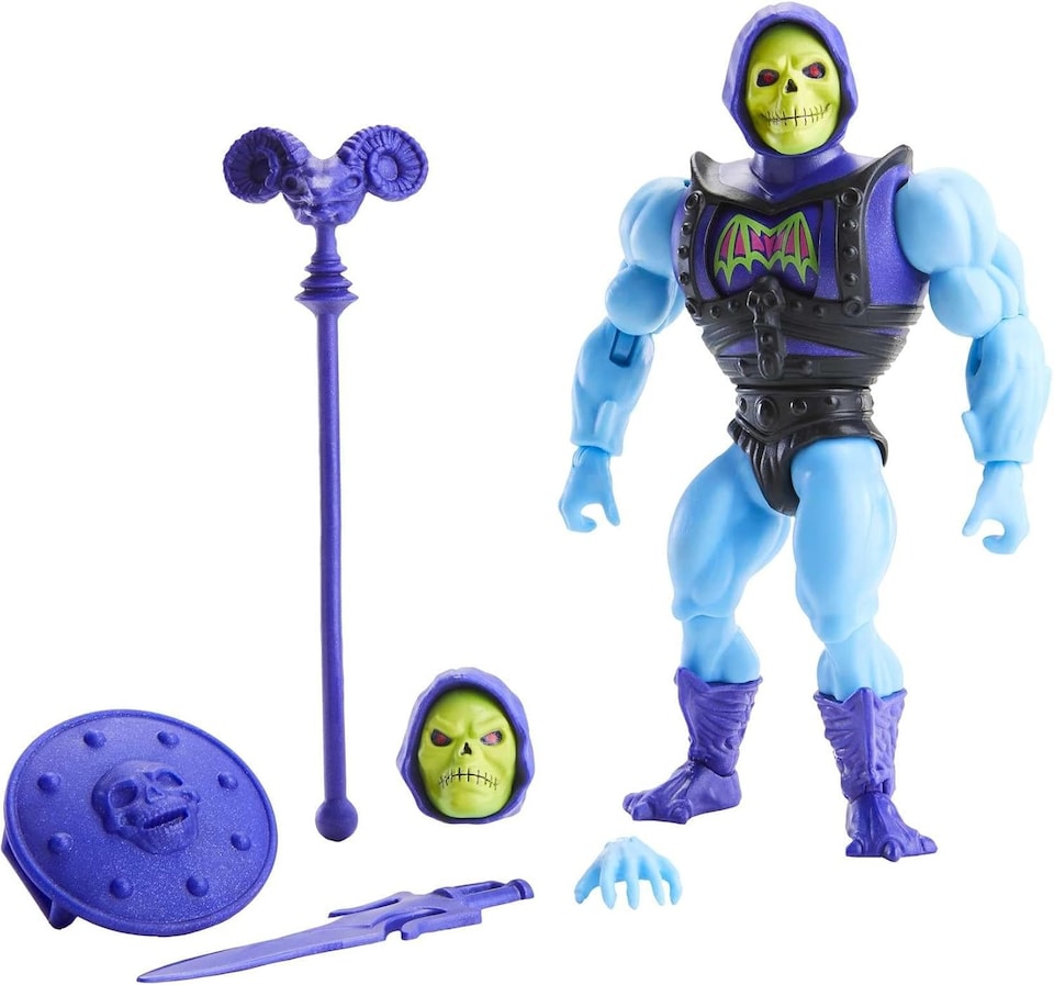image 1 of Masters of the Universe Origins Battle Armor Skeletor Action Figure - Mattel GVL77