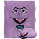 image 1 of Sesame Street Face The Count Blanket - Multicoloured - One Size