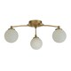 image 2 of OPAL AND BRASS 3LT CEILING
