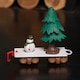 image 9 of 30cm Premier Christmas Tree Topper Angel Decoration Holding Dove in White