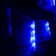 image 6 of 72 LED 6.9m Premier 24 Indoor Outdoor Icicle Shape Christmas Chaser Lights in Blue